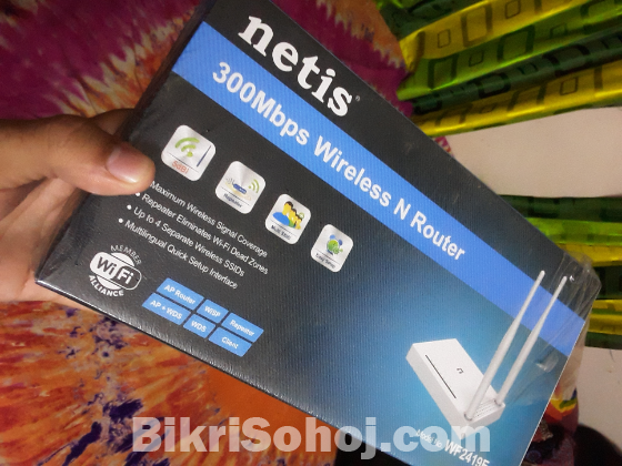 Netis wirless router Model no: WF2419E